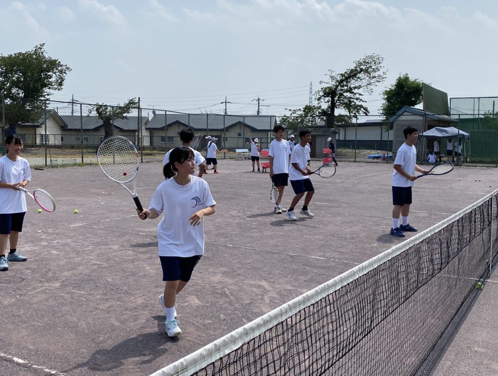 テニス部練習２